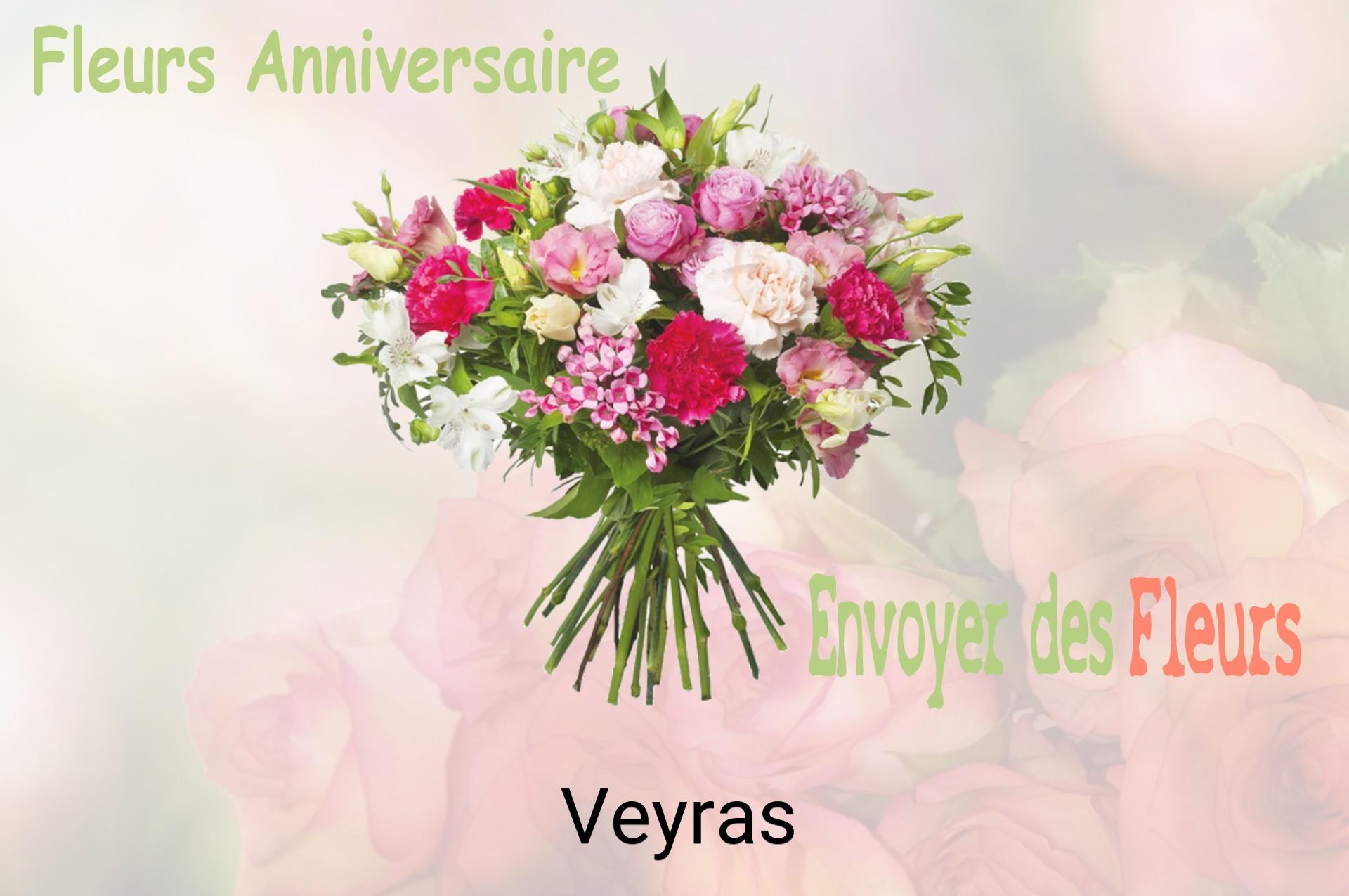 Bouquet de fleurs d’anniversaire livré à Veyras